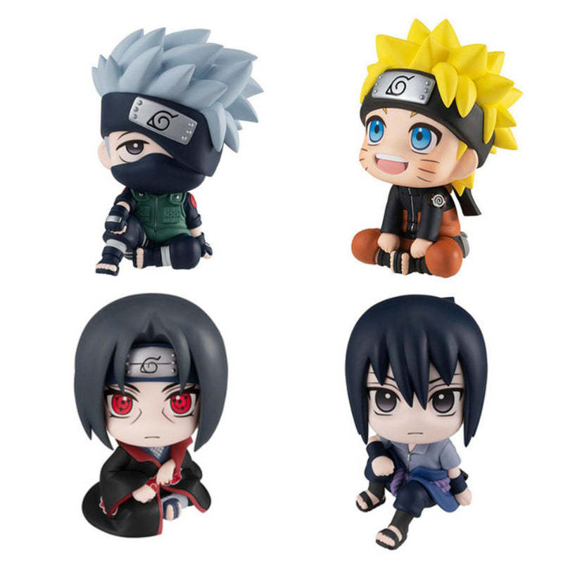 New Naruto Anime Figures Q Version Kawaii Shippuden Toys Doll-xinru