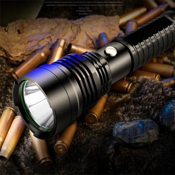 LED Tactical Flashlights Set Waterproof Zoomable Flashlights-xinru