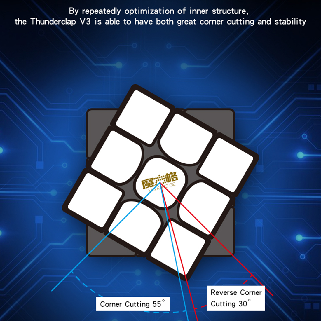 QiYi Thunderclap V3 M 3x3-xinru shop