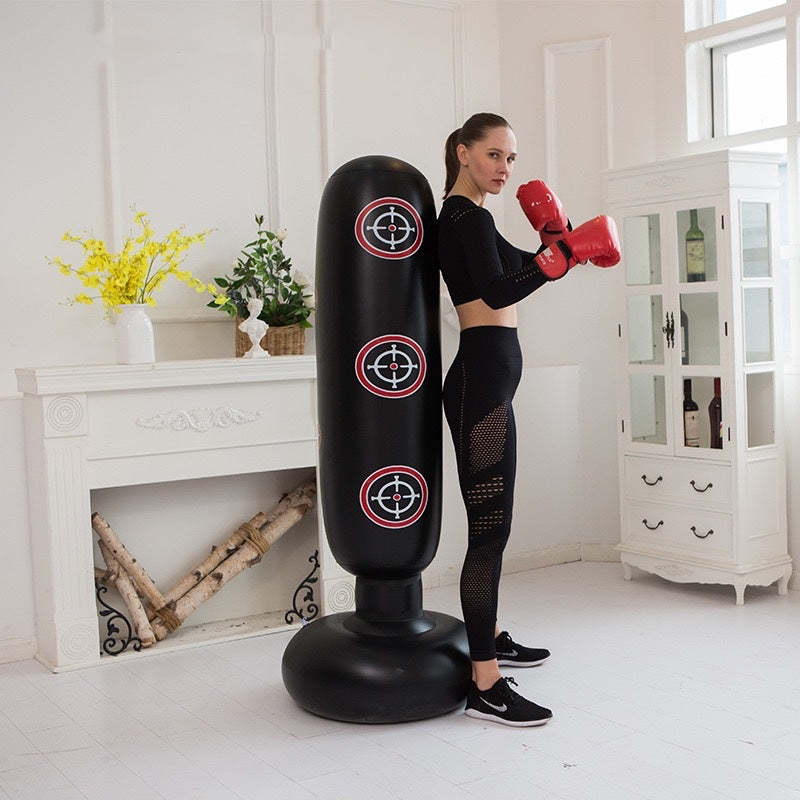 Fitness Inflatable Vertical Boxing Column Thickened 1.6 Meters High-xinru shop