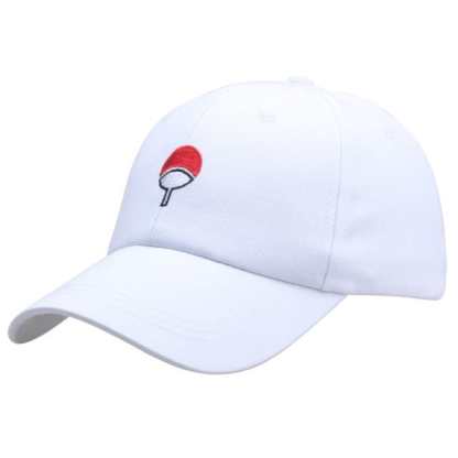 Anime Caotoon Cotton Akatsuki Embroidery Uchiha Logo Hat-xinru