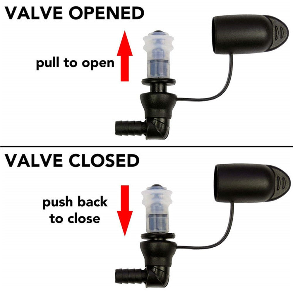 Replacement Hydration Bag Bite Valves W/Cover For Cycling Sports Bladder Bag Hot-xinru