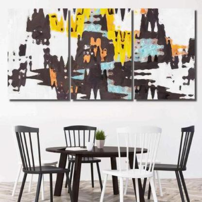 Digital Structure Painting Abstract Art-xinru shop