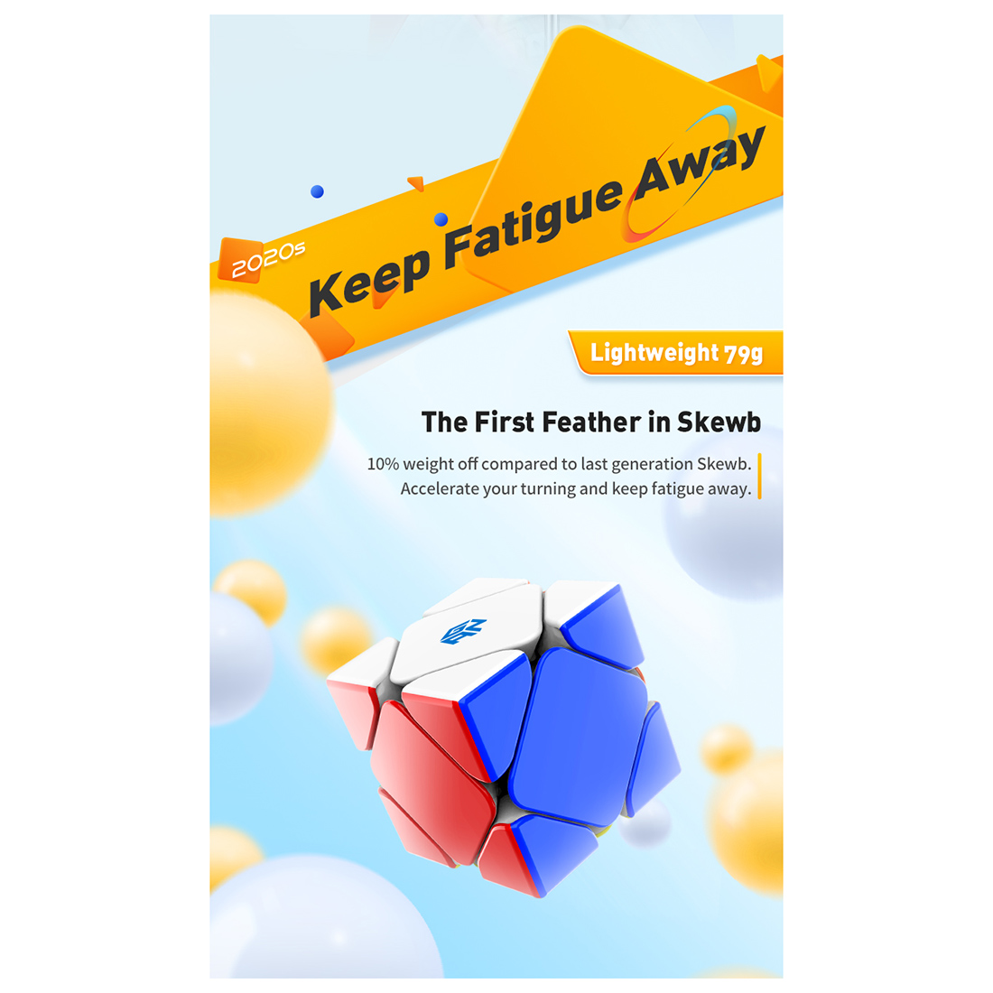 GAN Skewb M-xinru shop