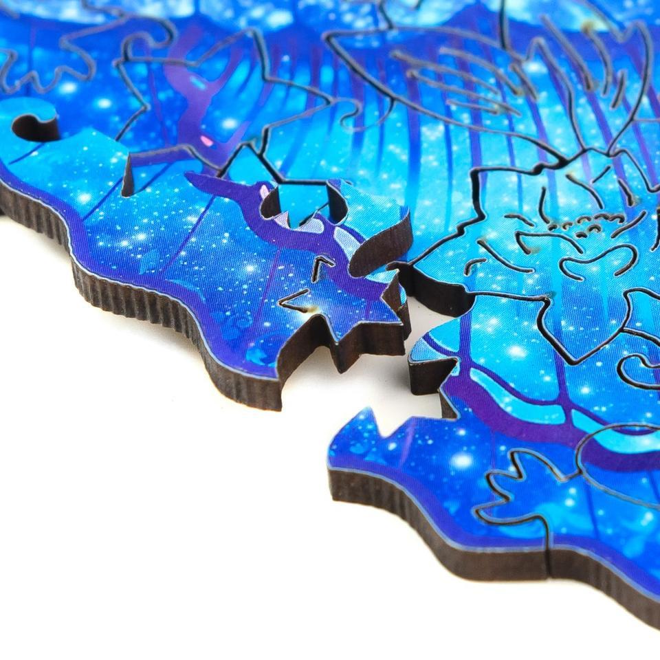 Wooden Colorful Butterflies Jigsaw Puzzle With Box-xinru