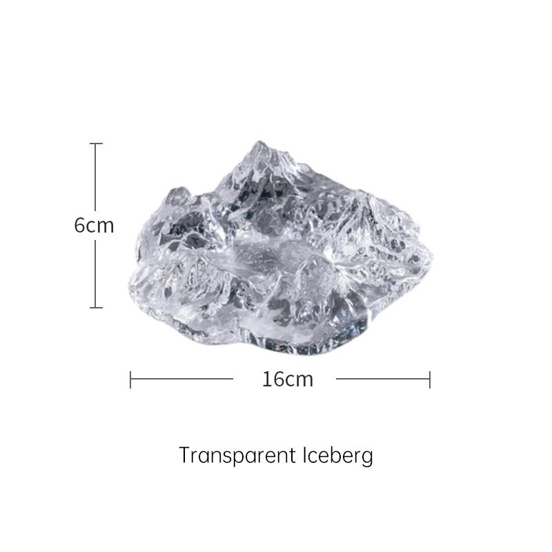 Crystal Glass Iceberg Ashtray-xinru shop