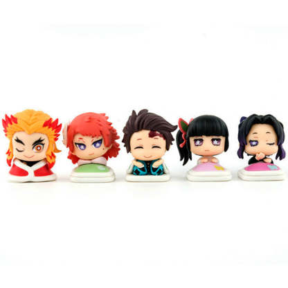 Kawaii Demon Slayer Action Figure PVC Model Toys-xinru