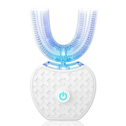 Ultrasonic Electric  Adults Teeth Whitening U Shaped Toothbrush-xinru