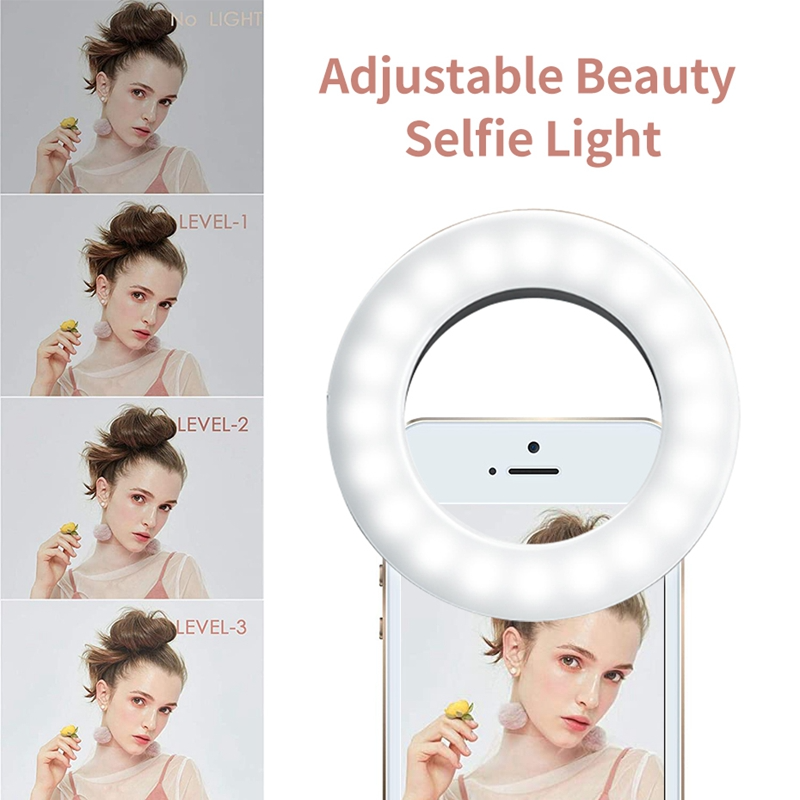 1" Ring Lamps Selfie Ring Light For Phone Vlog Ring Light Selfie Fill Light-xinru