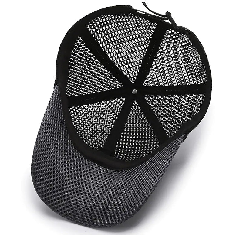 Men's Simple Baseball Cap Dailywear Outdoor Mesh-xinru
