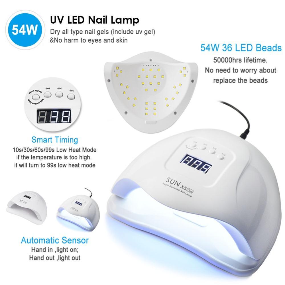 Acrylic Nail Kit Nail Drill Led Nail Lamp 20000rpm-xinru