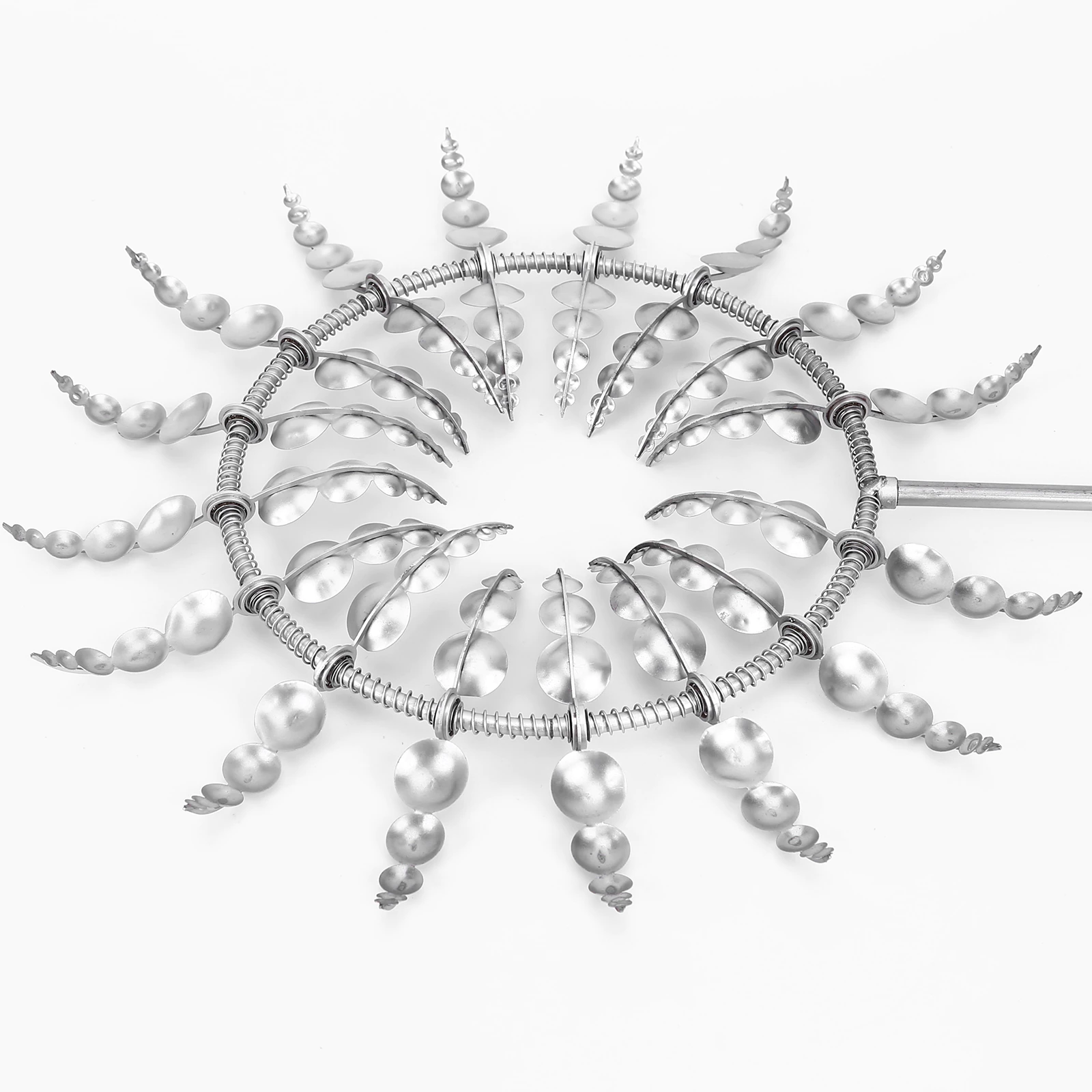 Wind Powered Kinetic Magic Metal Windmill Garden Decoration-xinru shop