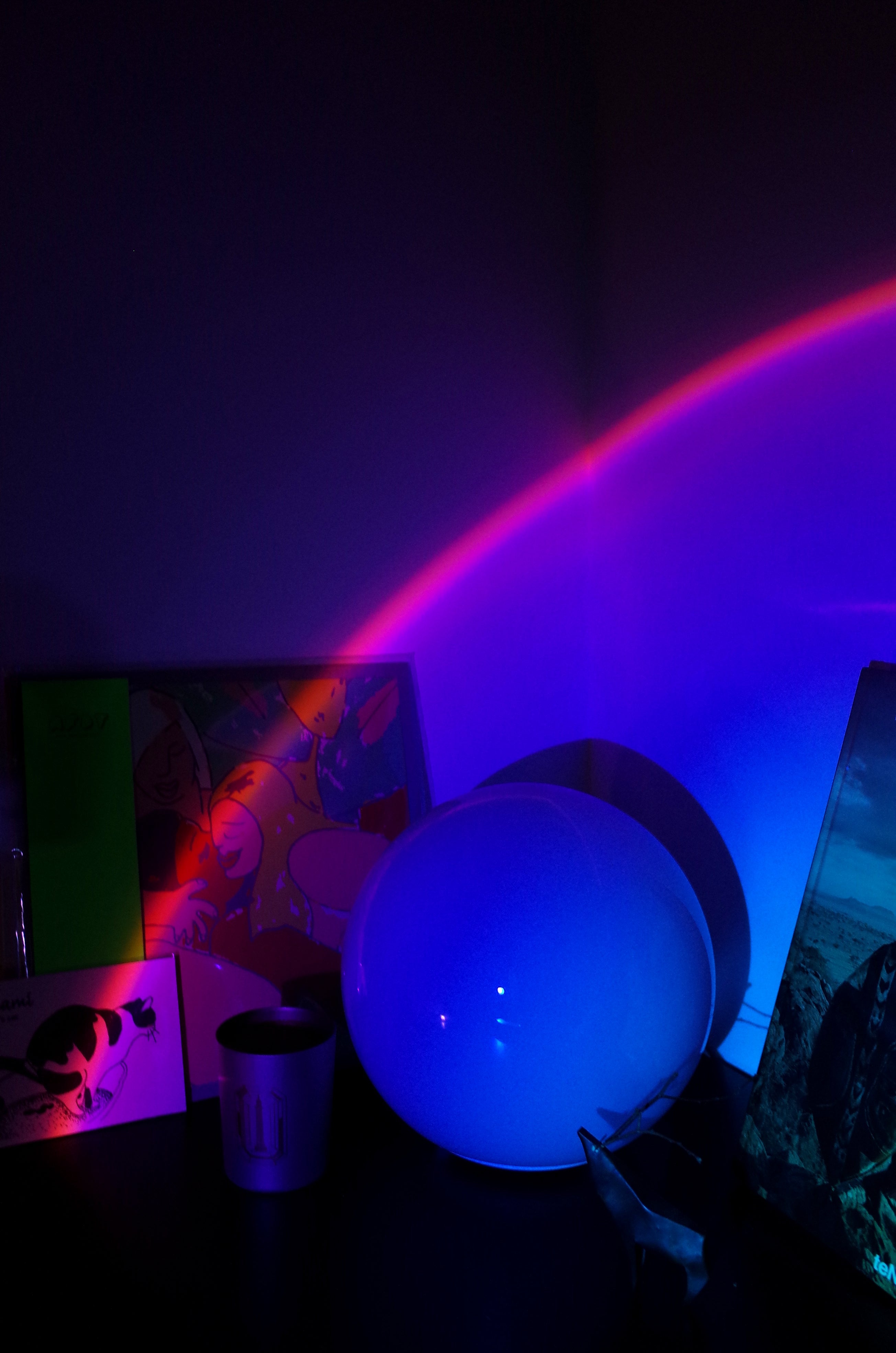 LED Rotatable Sunset Projector Light Romantic Ambiance Light Projector-xinru