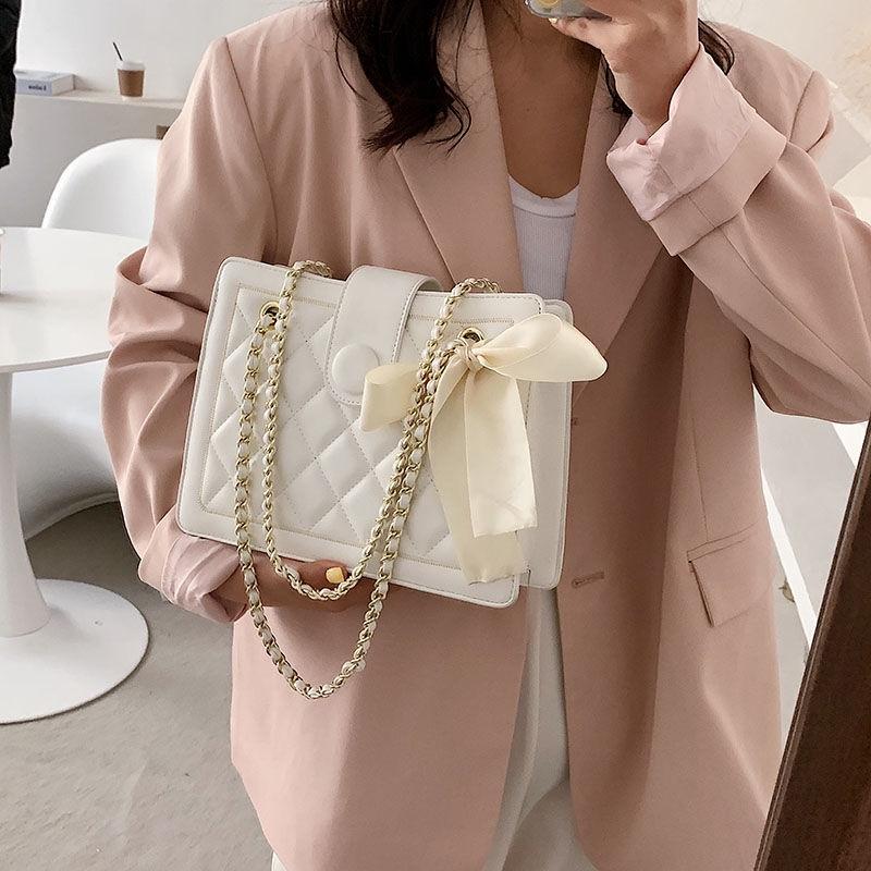 チェーンショルダーメッセンジャーバッグ-xinru shop