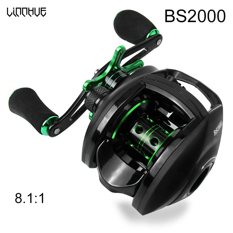 8.1:1High Speed Fishing Reel 8KG Max Drag Reinforced Reel-xinru