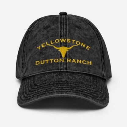 Yellowstone Dutton Ranch Distressed Hat Cap Yellowstone TV Show-xinru shop