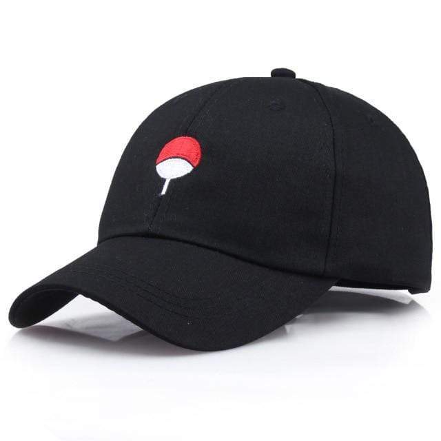 Anime Caotoon Cotton Akatsuki Embroidery Uchiha Logo Hat-xinru