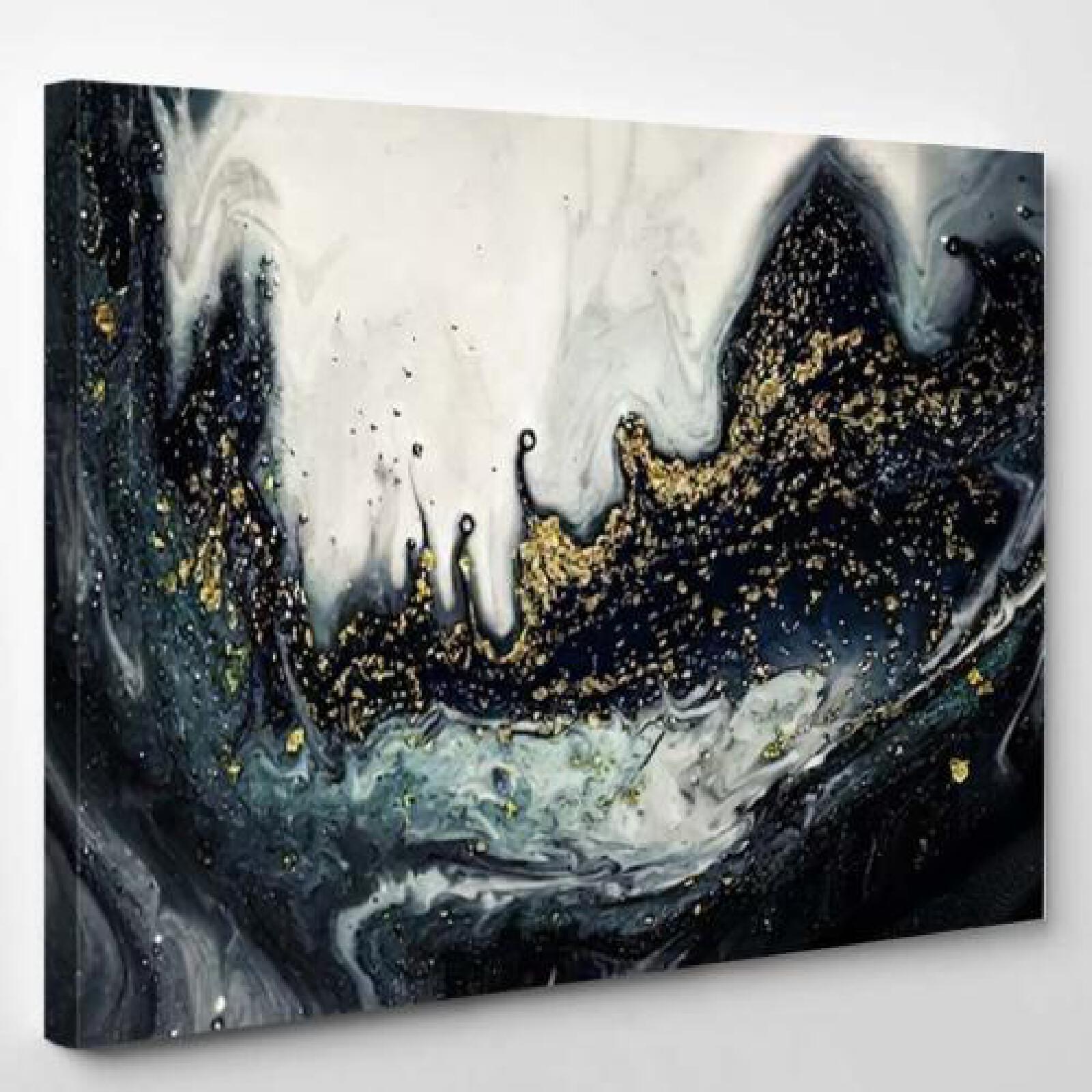Deep Dark Oceanart Natural Gray Color-xinru shop