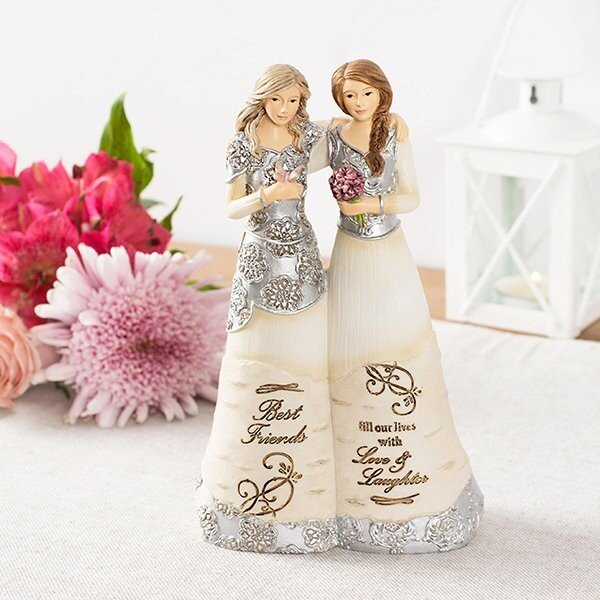 Christmas decoration celebrating sisters friendship sculpture-xinru shop