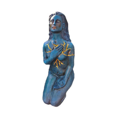 Healing Goddess Sculpture Self Love Statue By Shaping Spirit-xinru