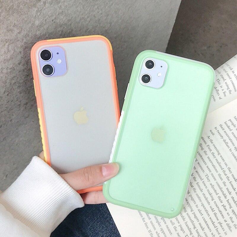 Cute Splicing Candy Color Case-xinru