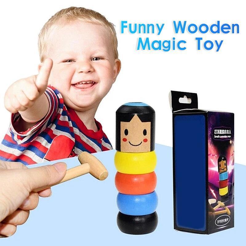 Unbreakable Wooden Man Magic Toy-xinru