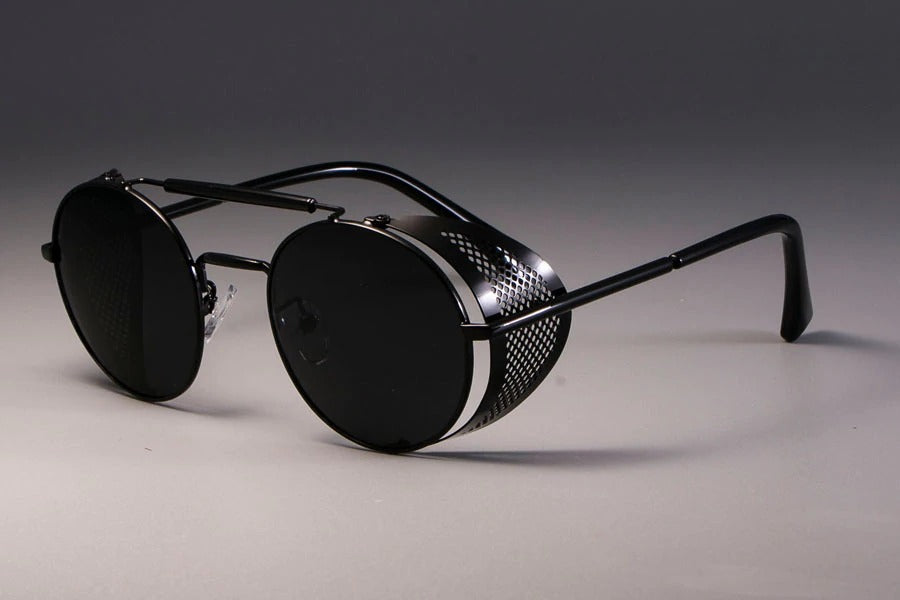 UV Blocking Steampunk Sunglasses-xinru