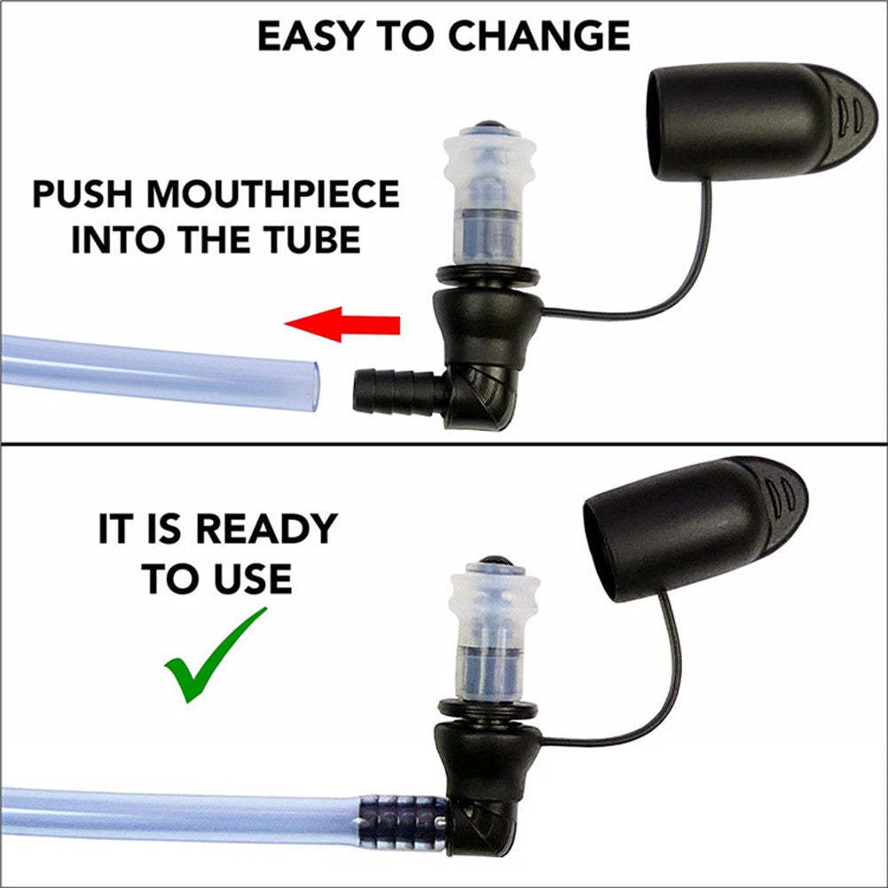 Replacement Hydration Bag Bite Valves W/Cover For Cycling Sports Bladder Bag Hot-xinru