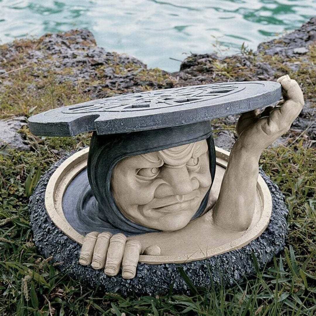 The Dweller Below Garden Statue Decoration-xinru