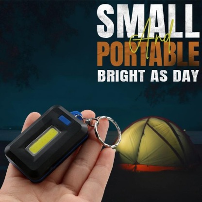 Mini LED Flashlight Keychain Long Lasting Pocket Lights-xinru