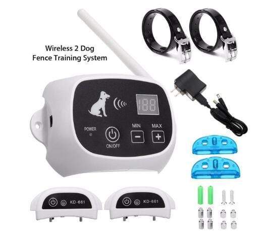 Wireless Electric Portable Dog Fence System with Multiple Collar-xinru