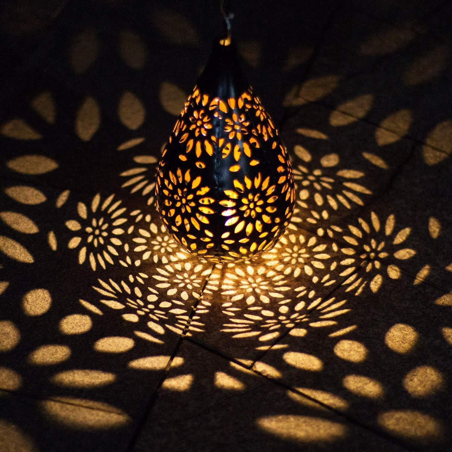 Solar Daisy Water Drops Garden Light-xinru shop