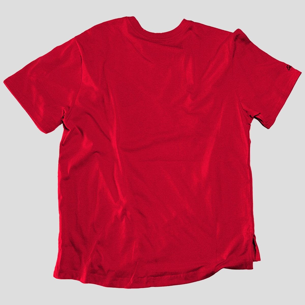 Red Casual Vintage Embroidered T-Shirt-xinru shop