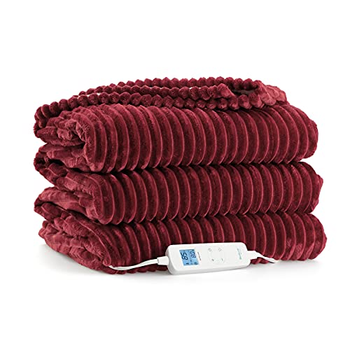 Heated Blanket Electric Throw with 6 Heating Levels-xinru shop