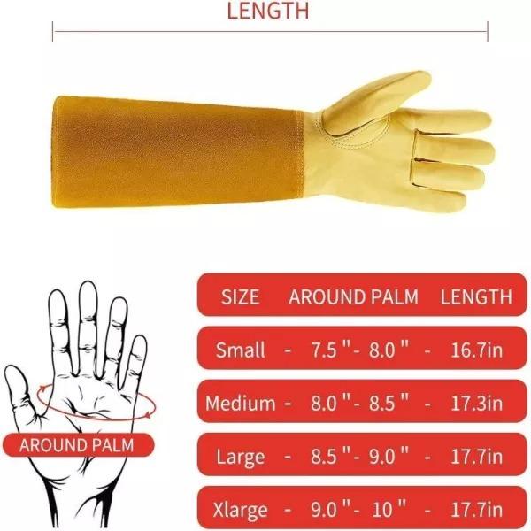 Safety Professional Rose Pruning Thorn Resistant Gardening Gloves-xinru