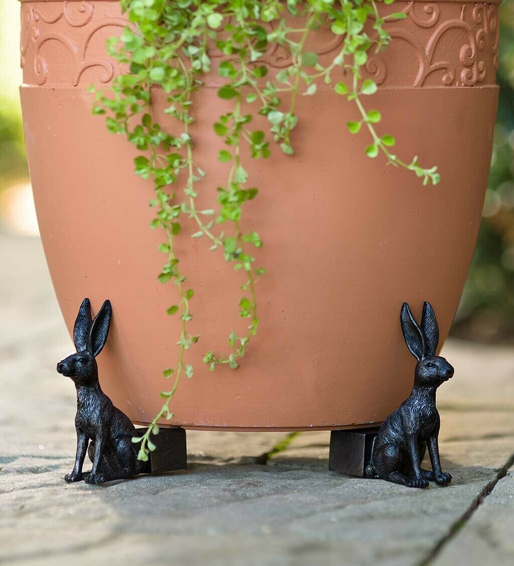 Potty Feet Labrador Dog Figures Planter Riser-xinru