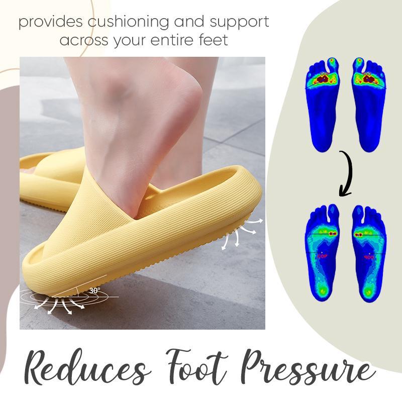 Non-Slip Cloud Slippers Bathroom Sandals With Arch Support-xinru shop