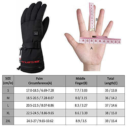 Heated Gloves for Men and Women Heat up to 8 Hours-xinru shop
