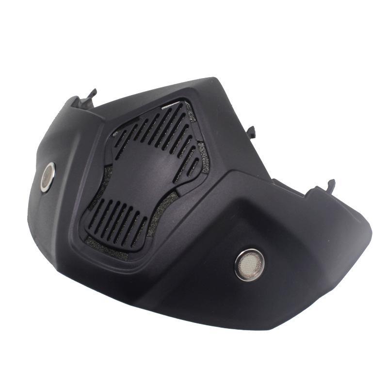 Motorcycle Detachable Mask Anti-UV Off Road Helmet Goggles-xinru