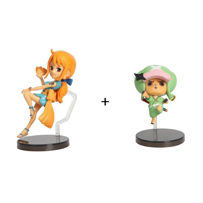 Mini Anime One Piece Action Figures The Straw Hat-xinru