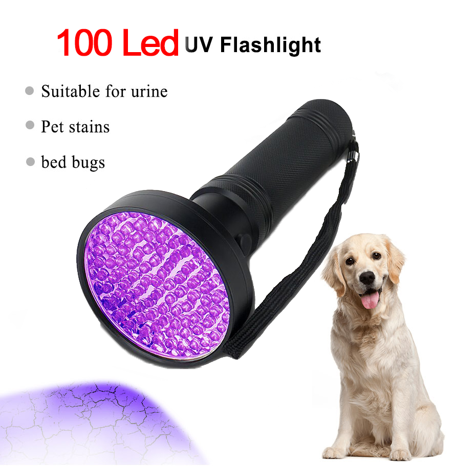 UV Black Light Pet Urine Detector Flashlight For Dog/Cat Urine And Stains-xinru
