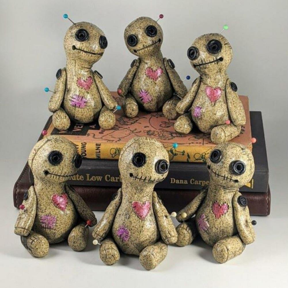 Voodoo Doll Down Flow Draft Incense Burner-xinru