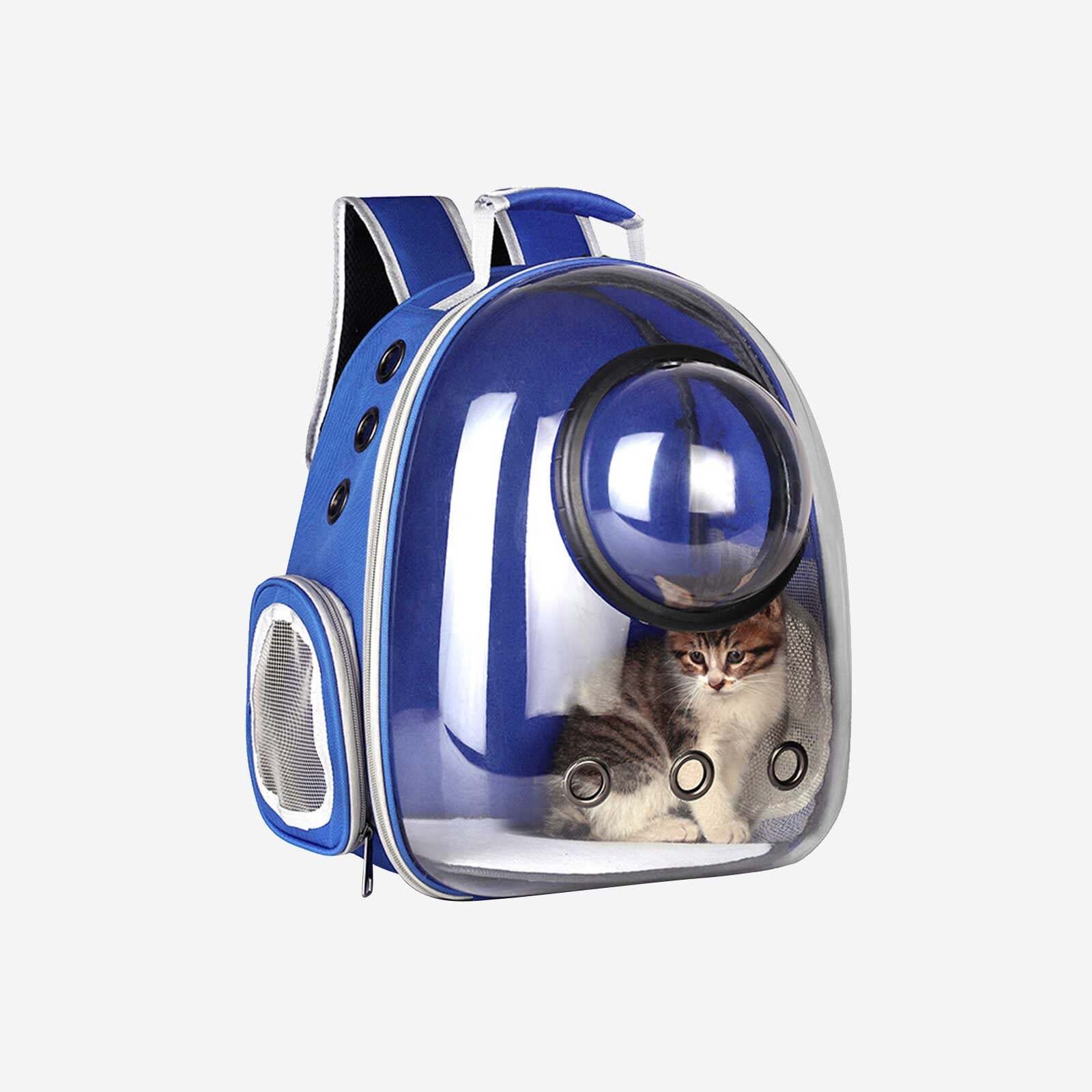 Space Capsule Cat Bubble Backpack-xinru
