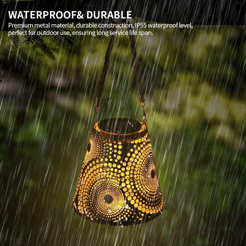 Lattice Distortion Solar Garden Light-xinru shop