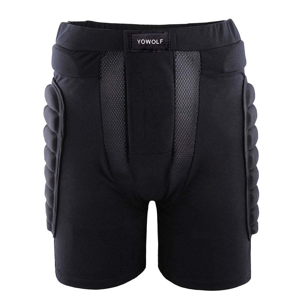 Unisex Motorcycle Snowboard Protection Ski Protective Hip Butt Padded Shorts-xinru