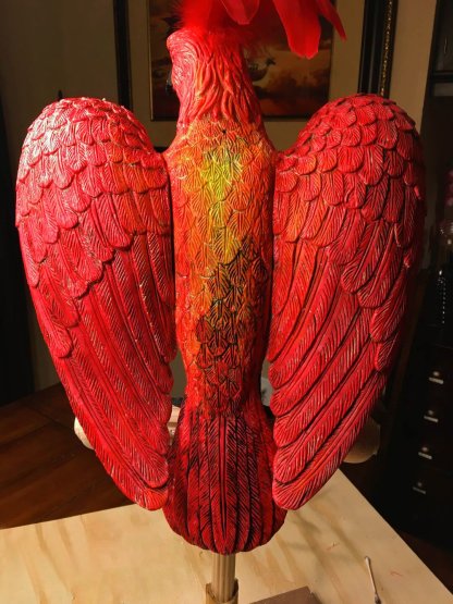 Christmas Phoenix Fawkes Tree Topper decoration-xinru shop