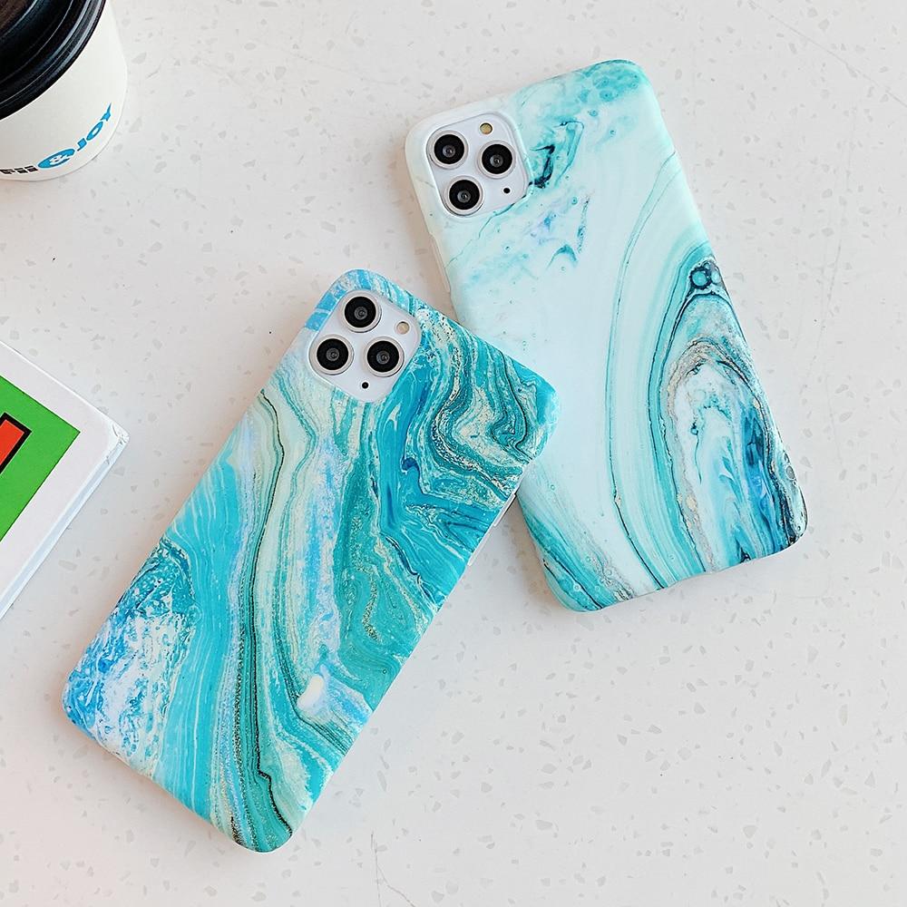 Sea Marble Color Case-xinru