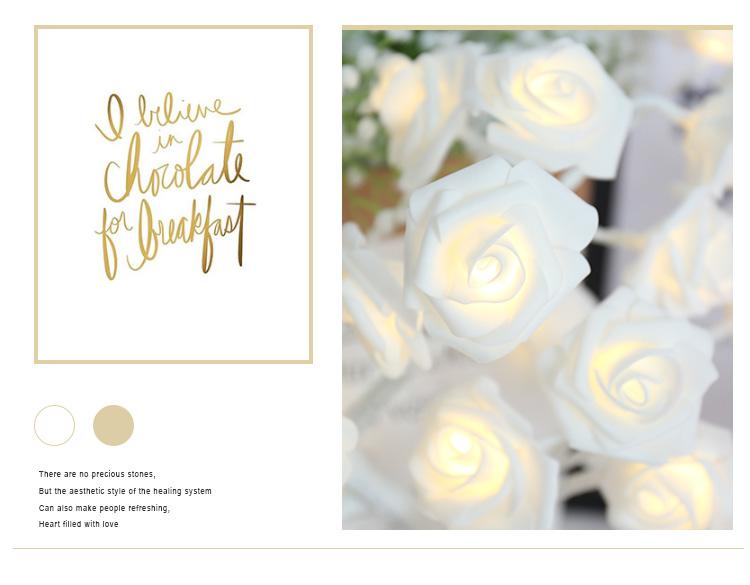 Romantic soft light rose lamp-xinru shop