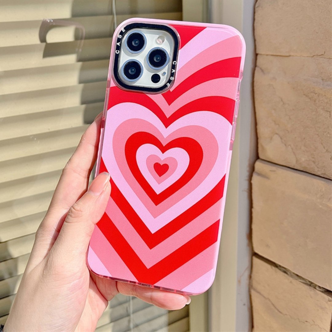 Butterfly & Heart Print Case-xinru