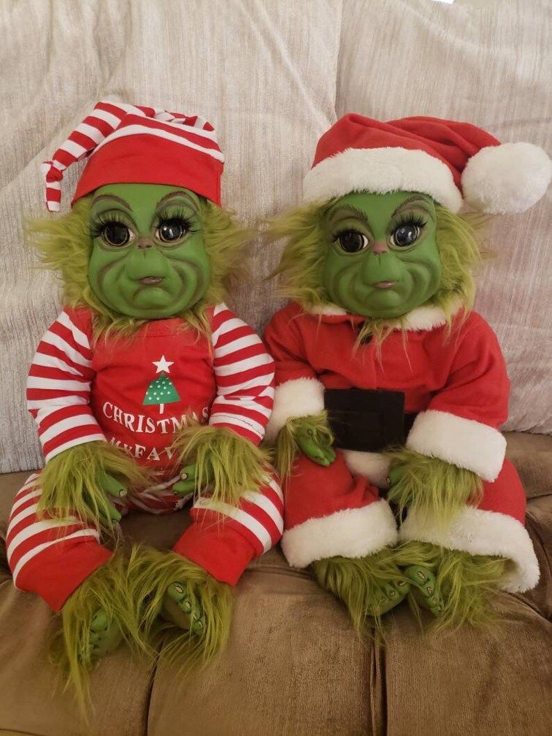 Early Christmas-Grinch Doll-xinru shop